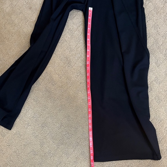 Betabrand Elegant Black Wide-Leg Pants - Picture 9 of 13